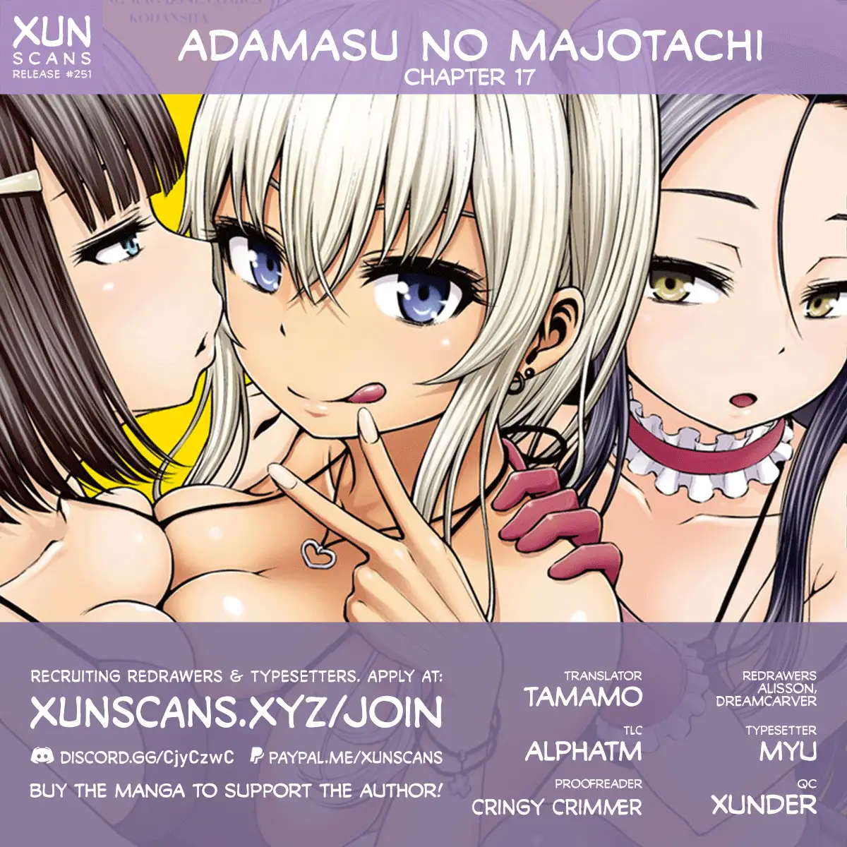 18+ Adamasu no Majotachi Chapter 17 page 1