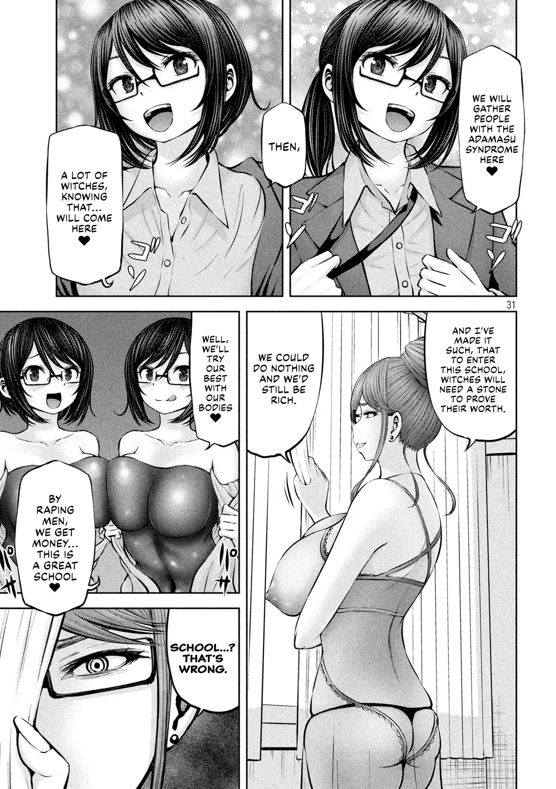 18+ Adamasu no Majotachi Chapter 17 page 31