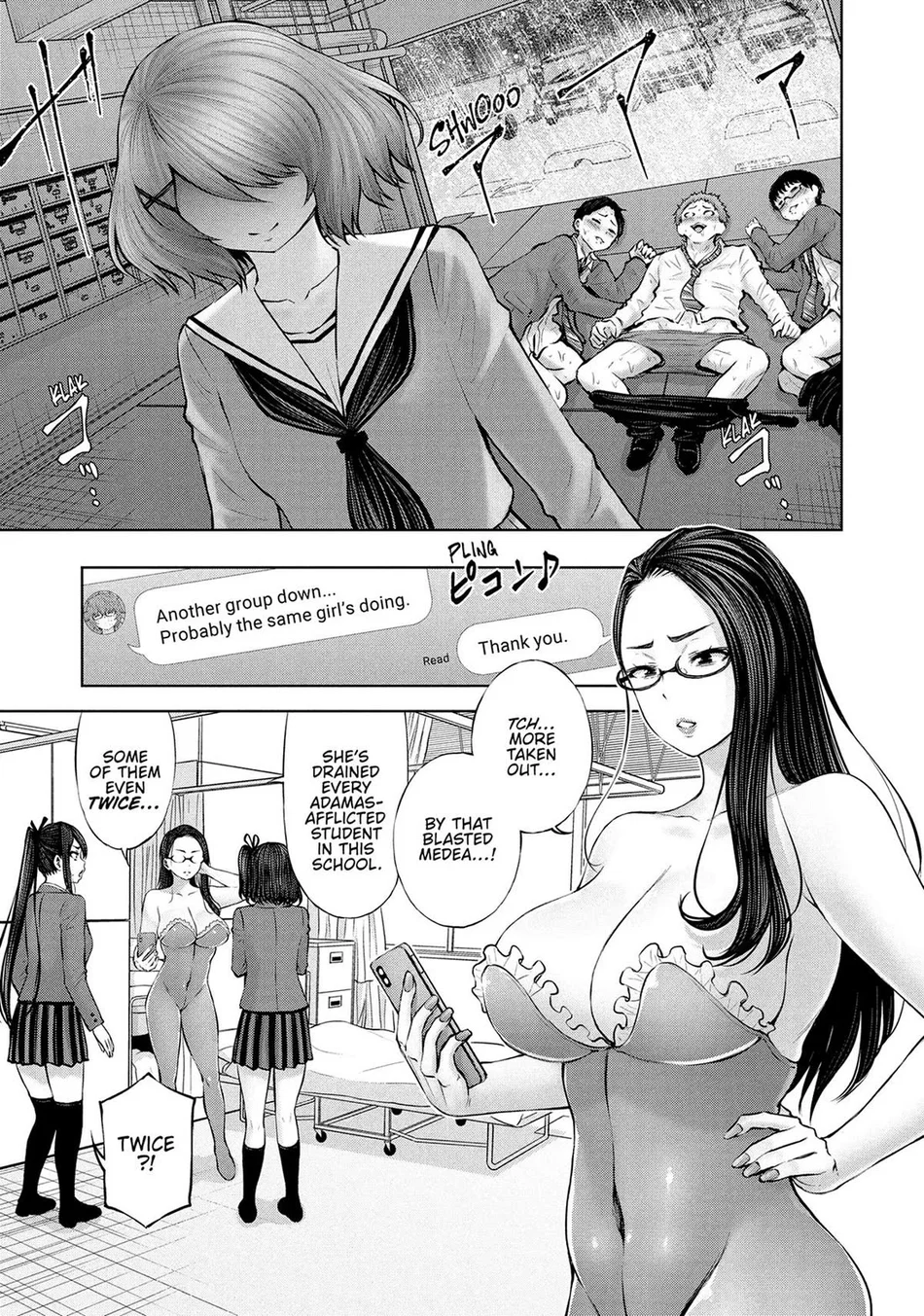 18+ Adamasu no Majotachi Chapter 50 page 9