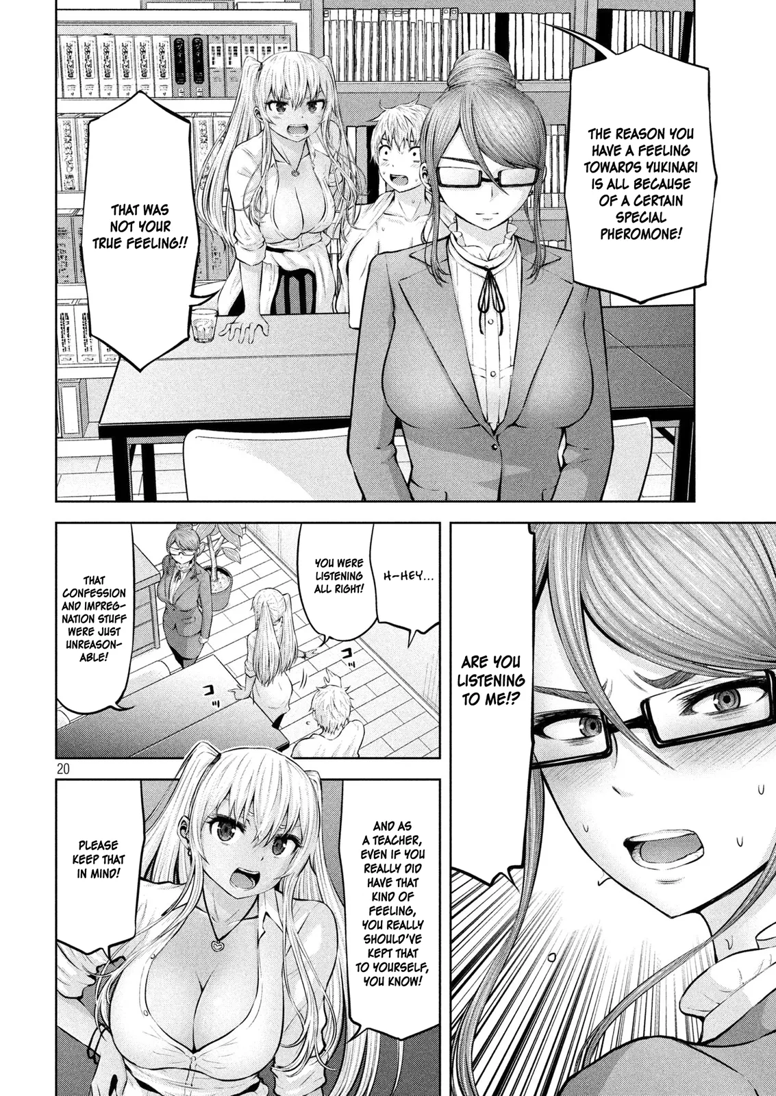 18+ Adamasu no Majotachi Chapter 6 page 20