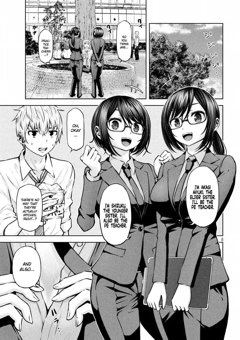 18+ Adamasu no Majotachi Chapter 9 page 8