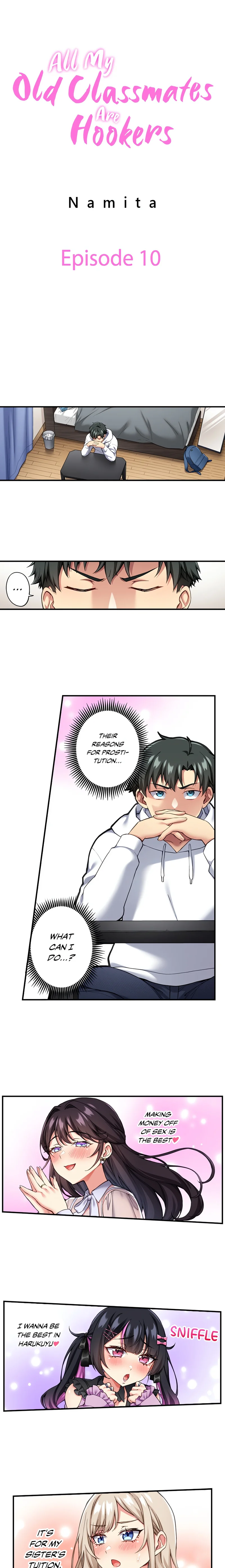 18+ All My Old Classmates Are Hookers Chapter 10 page 1