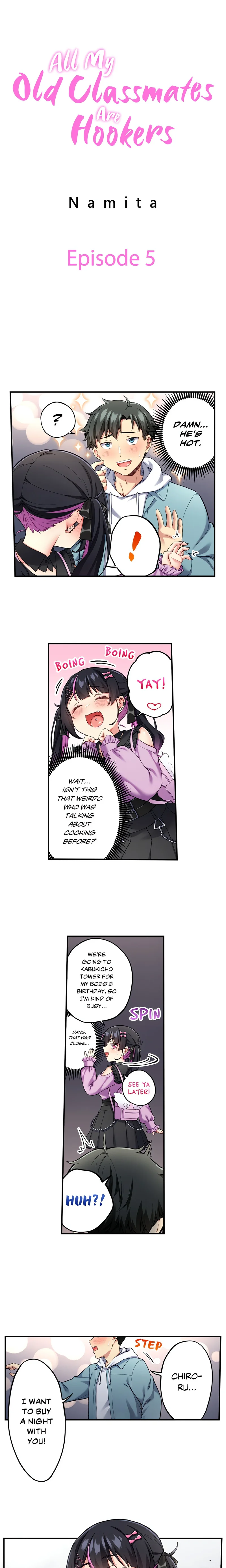 18+ All My Old Classmates Are Hookers Chapter 5 page 1