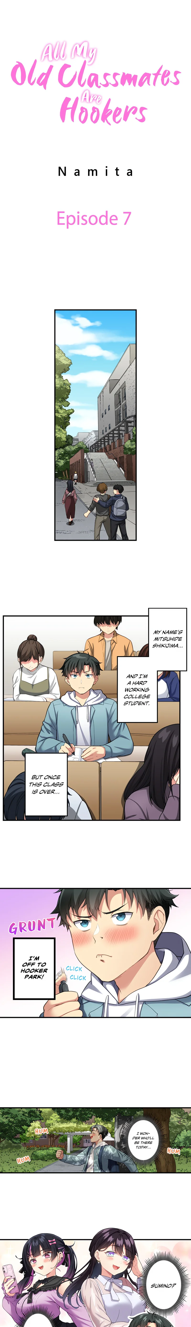 18+ All My Old Classmates Are Hookers Chapter 7 page 1