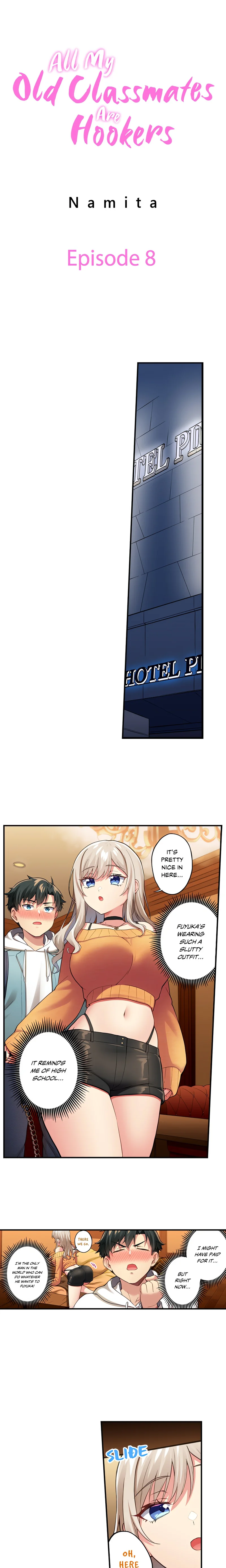 18+ All My Old Classmates Are Hookers Chapter 8 page 1