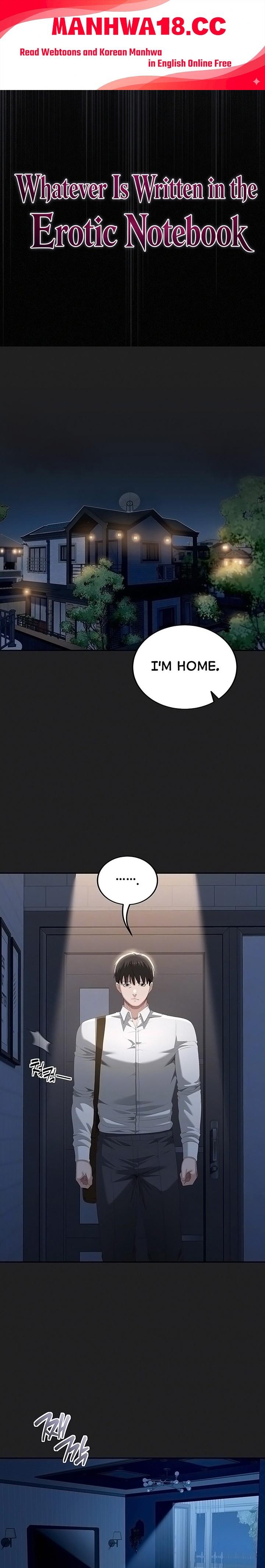 18+ As Written In the Lewd Notebook Chapter 4 page 1