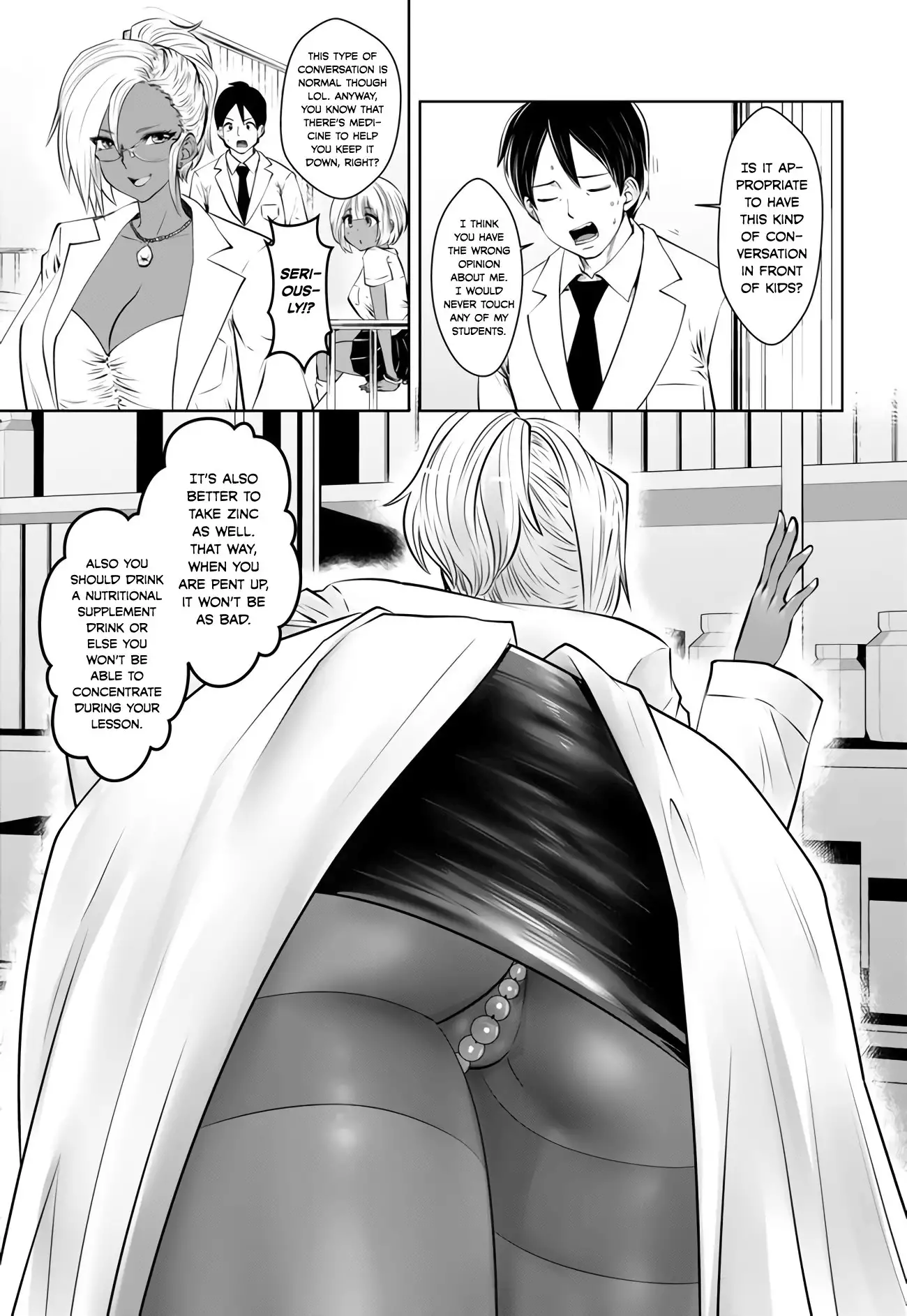 18+ Black Gakkou ni Tsutomete Shimatta Sensei Chapter 4 page 17