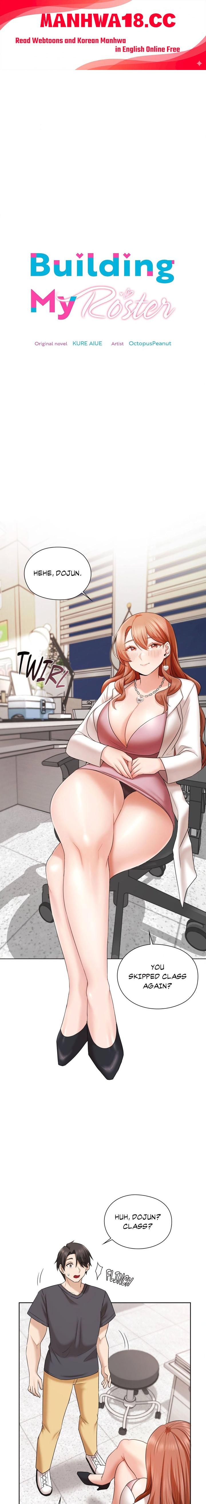 18+ Building My Roster Chapter 12 page 1