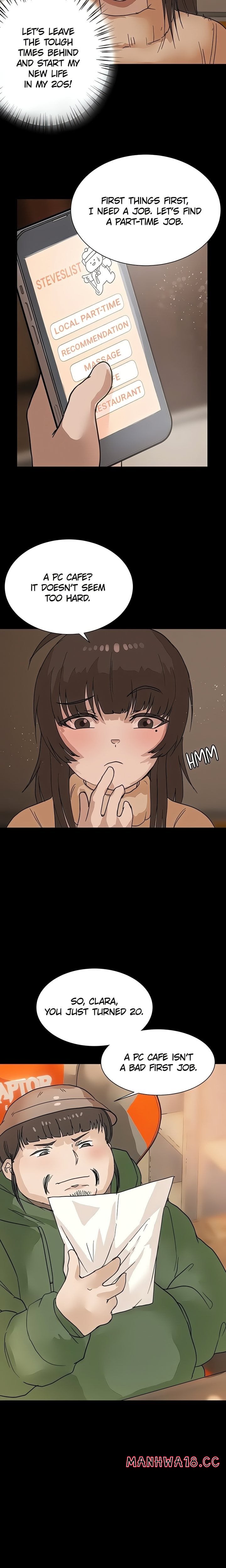 18+ Clara, the Virgin Shut-in Chapter 4 page 2