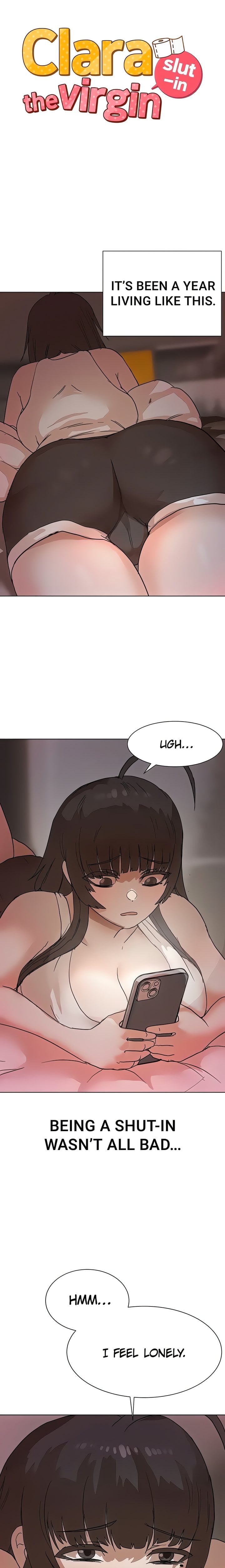 18+ Clara, the Virgin Shut-in Chapter 6 page 1
