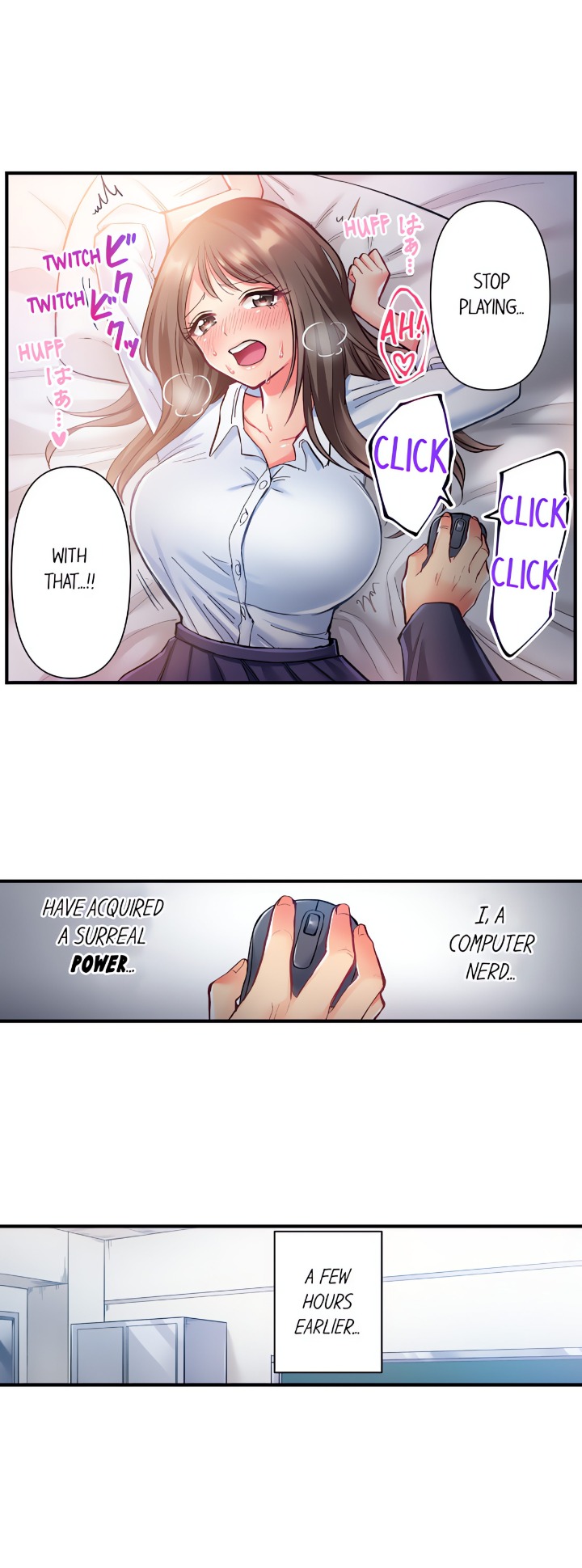 18+ Click Me All Over Chapter 1 page 3
