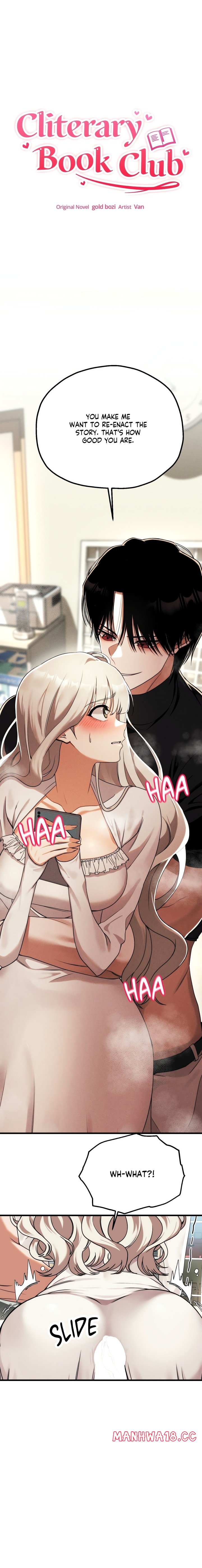 18+ Cliterary Book Club Chapter 2 page 1