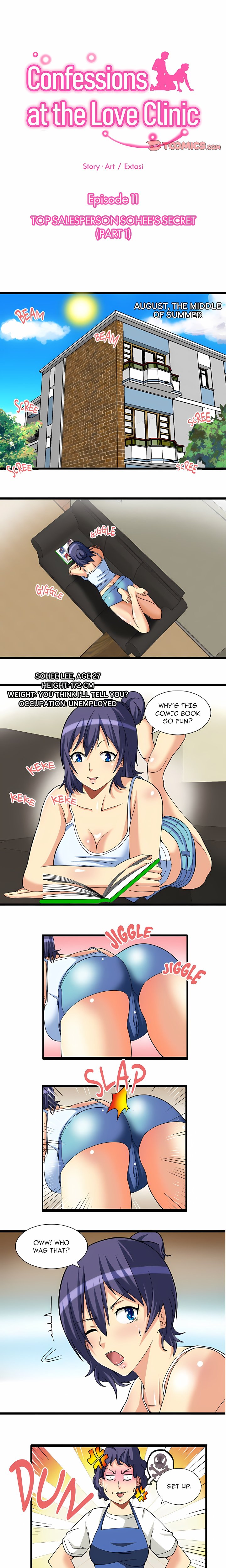 18+ Confessions at the Love Clinic Chapter 11 page 1