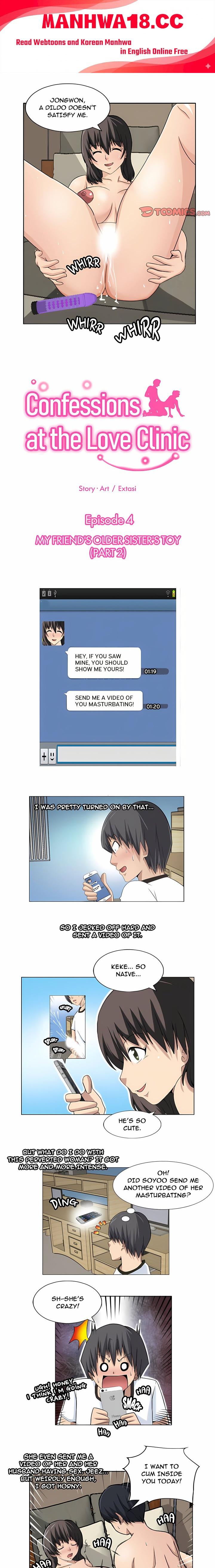 18+ Confessions at the Love Clinic Chapter 4 page 1