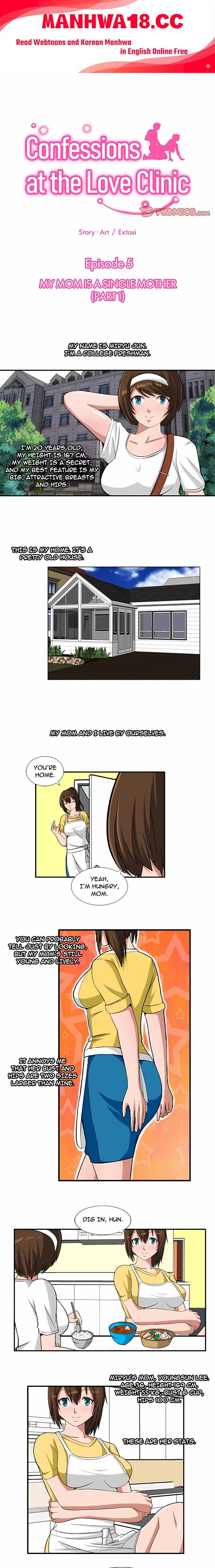 18+ Confessions at the Love Clinic Chapter 5 page 1
