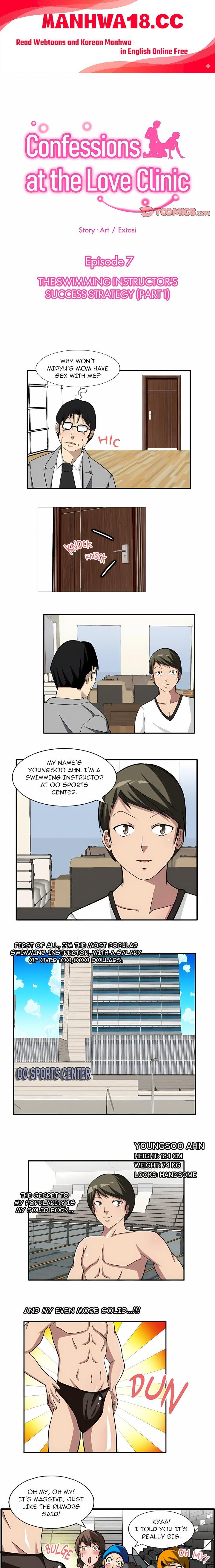 18+ Confessions at the Love Clinic Chapter 7 page 1
