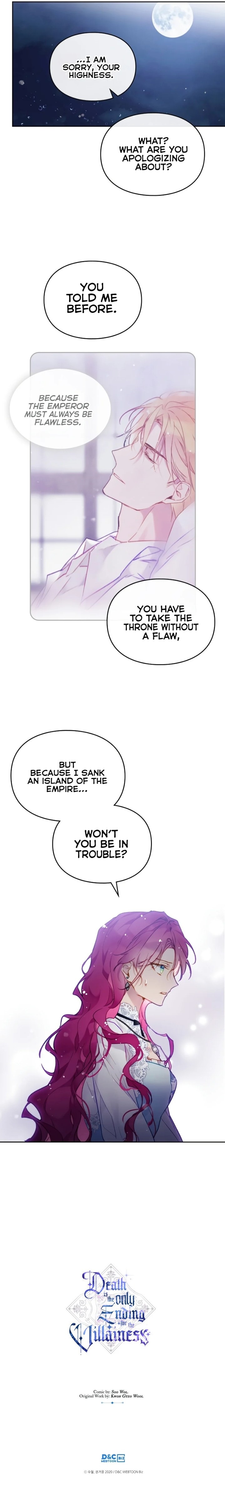 18+ Death Is The Only Ending For The Villainess Chapter 121 page 7