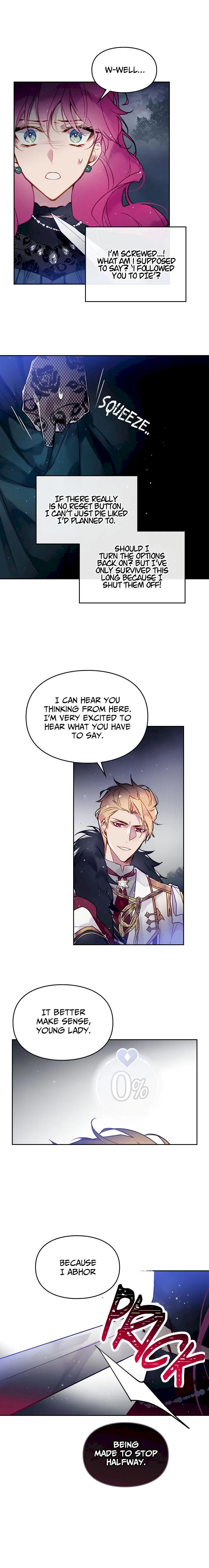 18+ Death Is The Only Ending For The Villainess Chapter 15 page 3