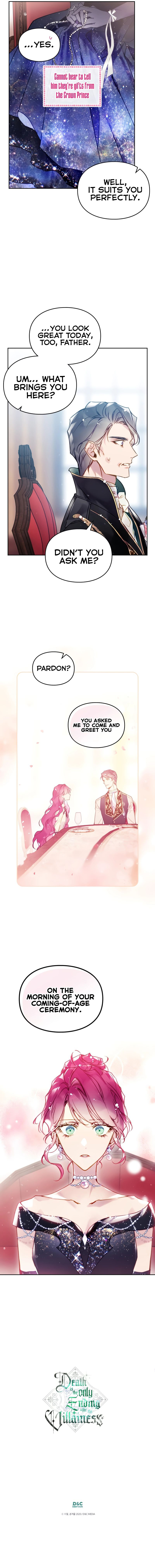 18+ Death Is The Only Ending For The Villainess Chapter 150 page 8