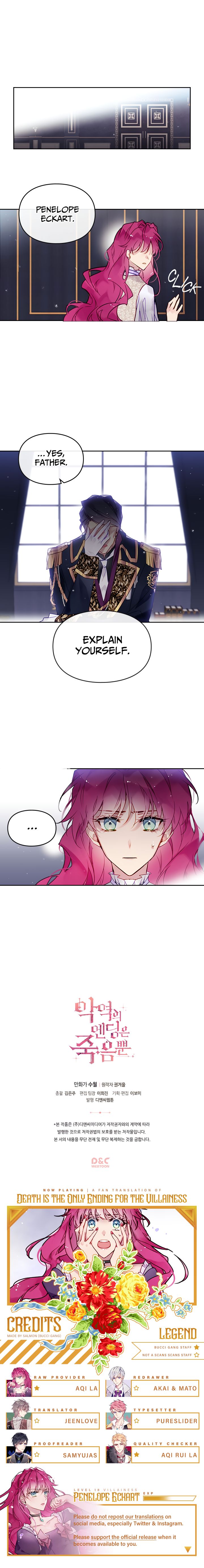 18+ Death Is The Only Ending For The Villainess Chapter 25 page 8