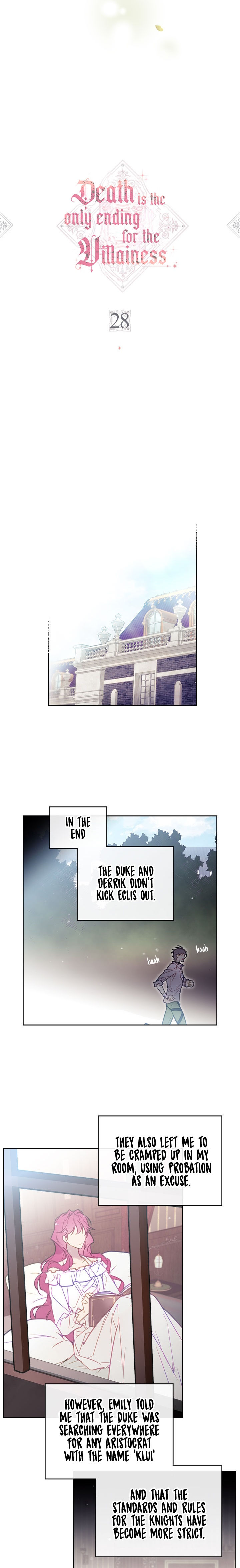 18+ Death Is The Only Ending For The Villainess Chapter 28 page 4