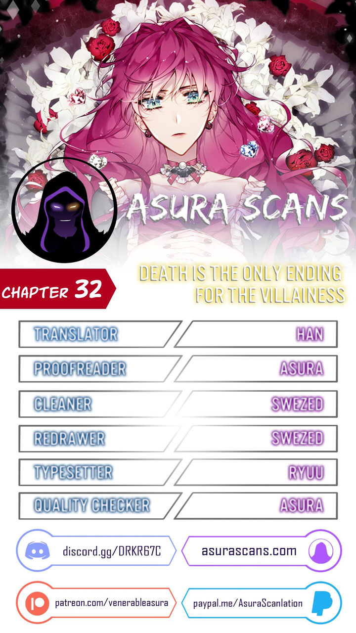 18+ Death Is The Only Ending For The Villainess Chapter 32 page 1