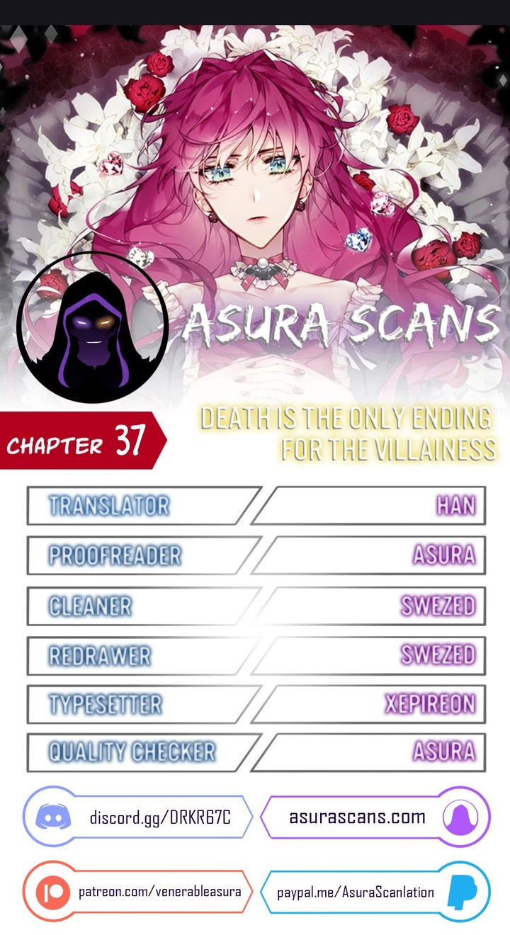 18+ Death Is The Only Ending For The Villainess Chapter 37 page 1