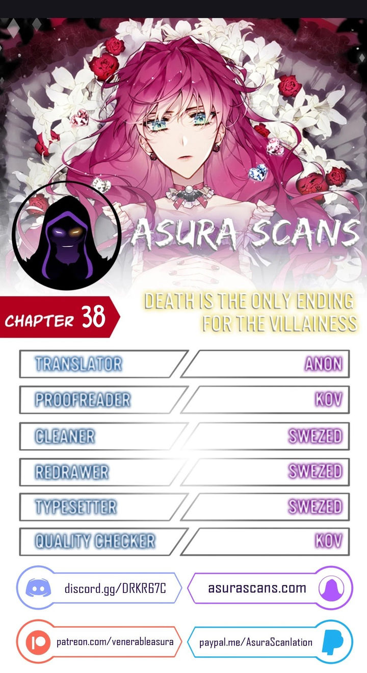 18+ Death Is The Only Ending For The Villainess Chapter 38 page 1