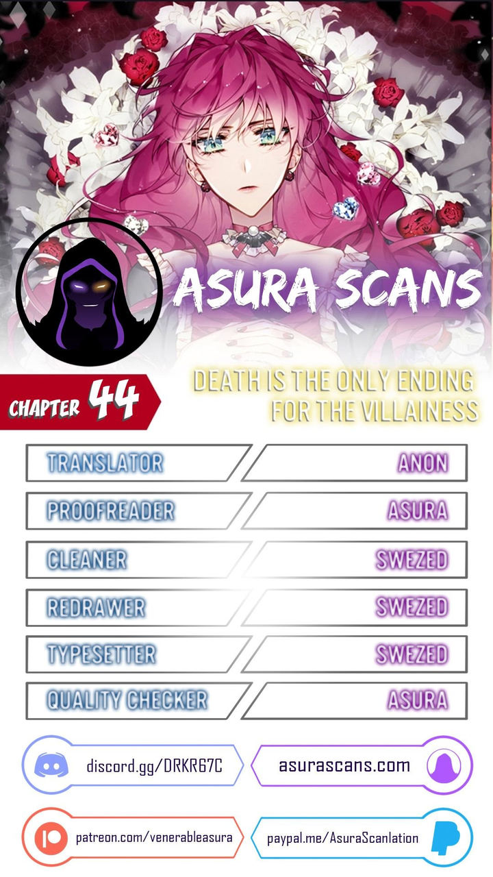 18+ Death Is The Only Ending For The Villainess Chapter 44 page 1