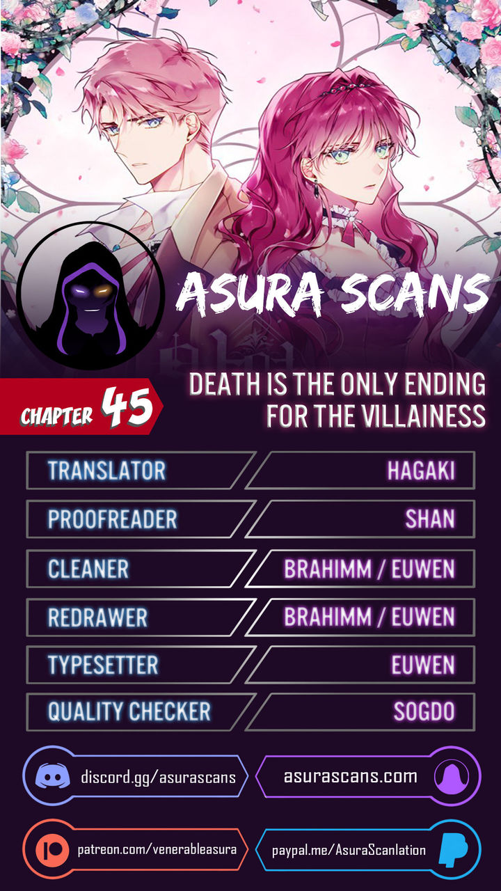 18+ Death Is The Only Ending For The Villainess Chapter 45 page 1