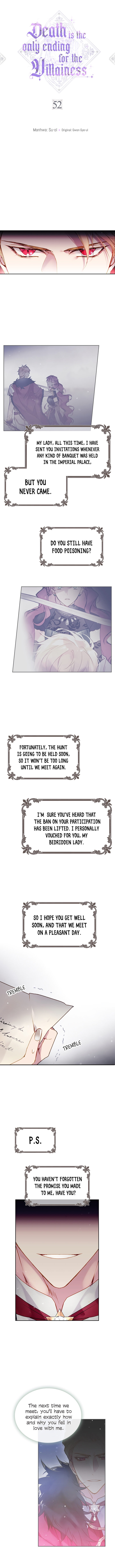 18+ Death Is The Only Ending For The Villainess Chapter 52 page 2