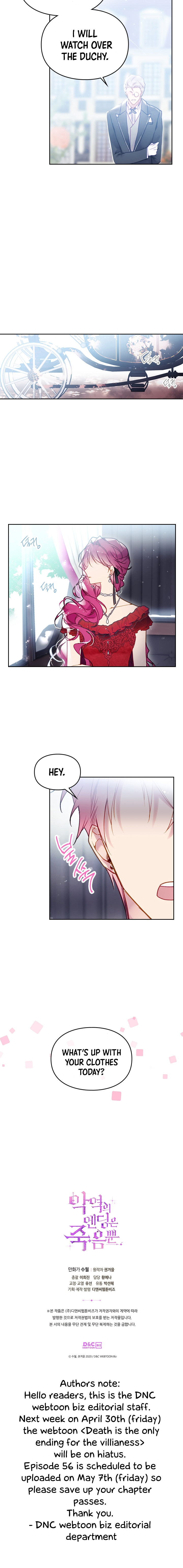18+ Death Is The Only Ending For The Villainess Chapter 55 page 10