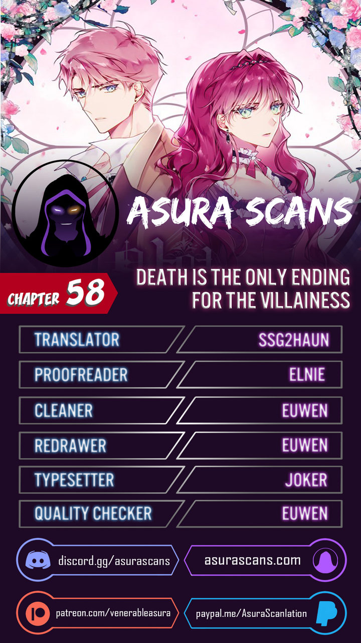 18+ Death Is The Only Ending For The Villainess Chapter 58 page 1