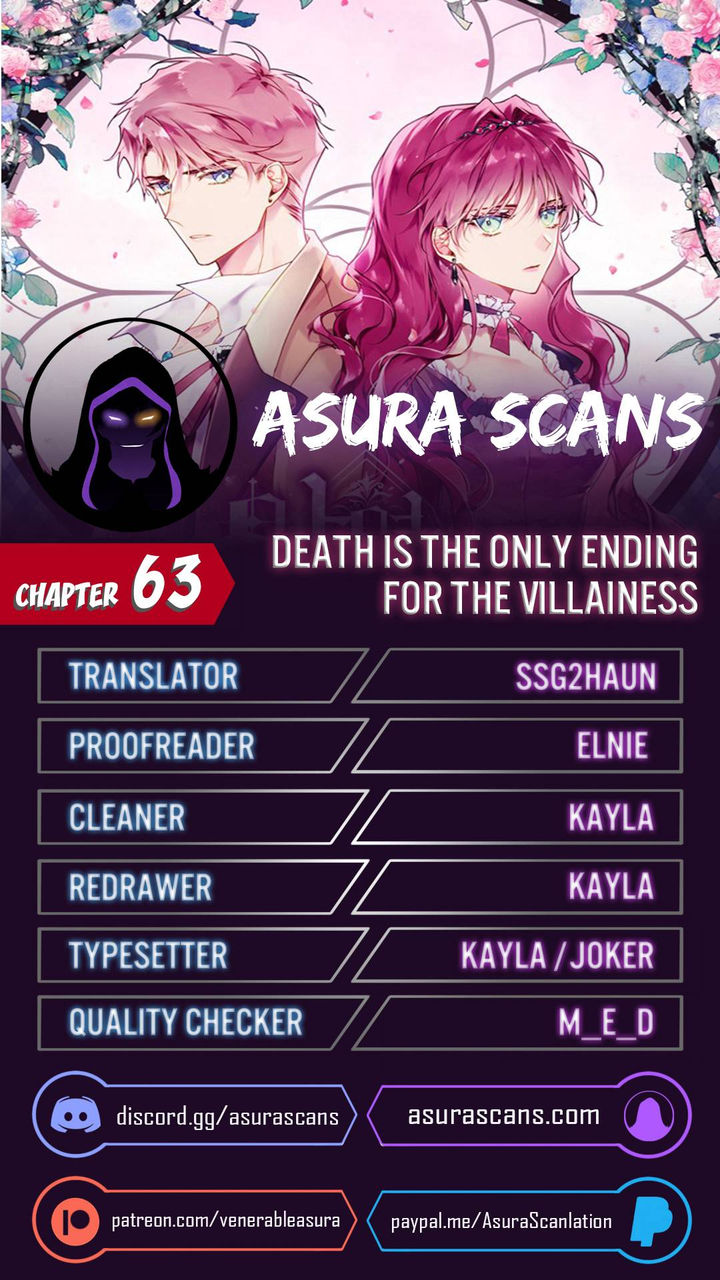 18+ Death Is The Only Ending For The Villainess Chapter 63 page 1