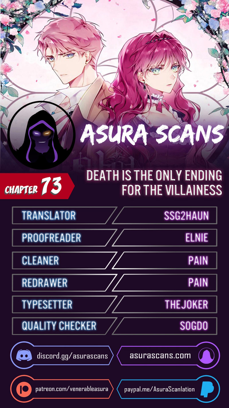 18+ Death Is The Only Ending For The Villainess Chapter 73 page 1