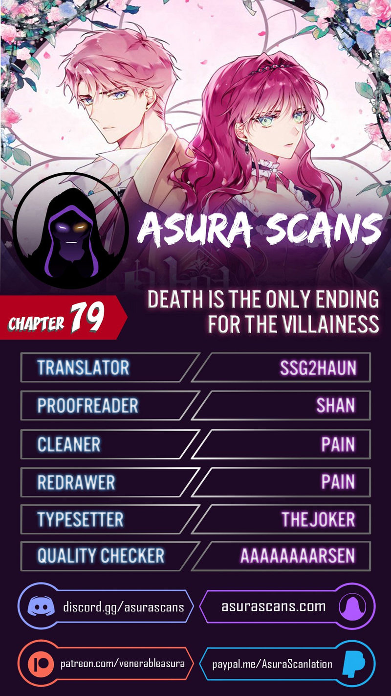 18+ Death Is The Only Ending For The Villainess Chapter 79 page 1