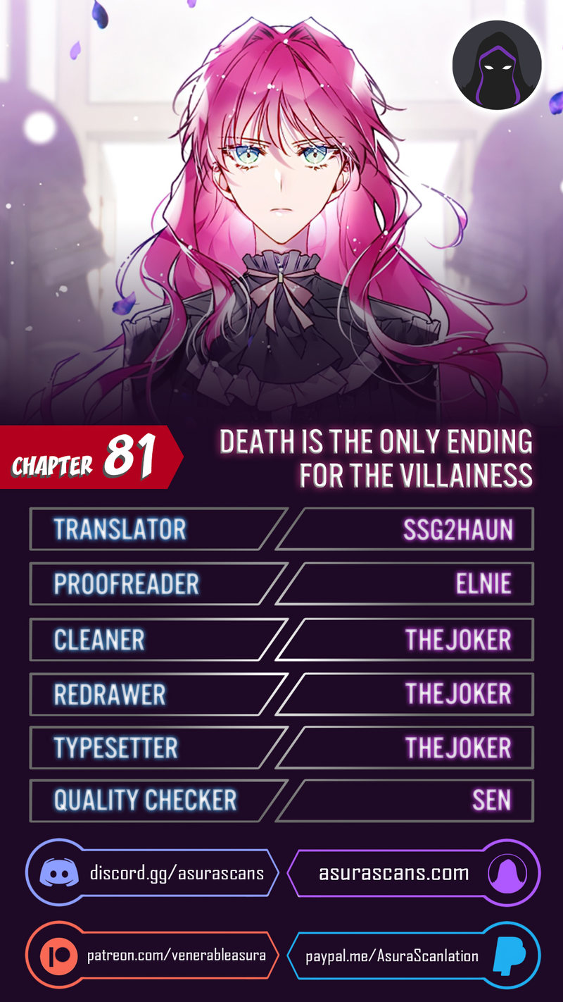 18+ Death Is The Only Ending For The Villainess Chapter 81 page 1
