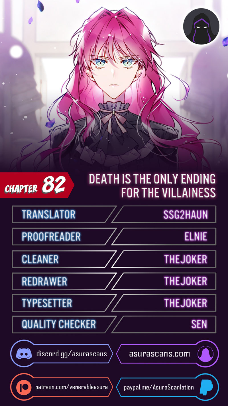 18+ Death Is The Only Ending For The Villainess Chapter 82 page 1