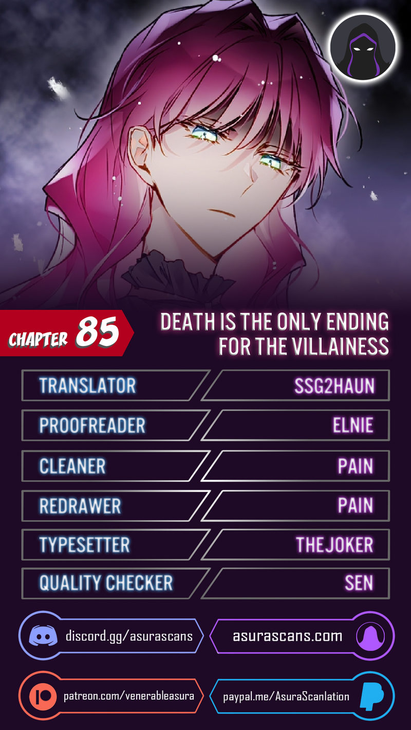 18+ Death Is The Only Ending For The Villainess Chapter 85 page 1