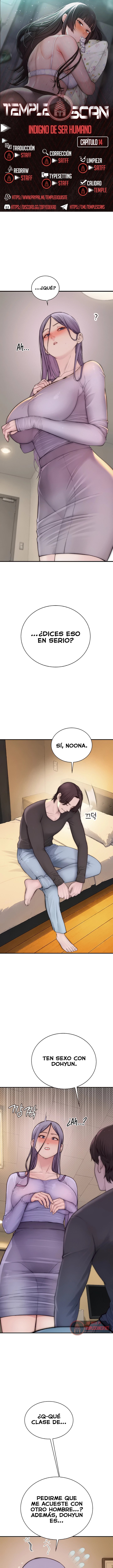 18+ Disqualified as a Human Being Raw Chapter 14 page 1