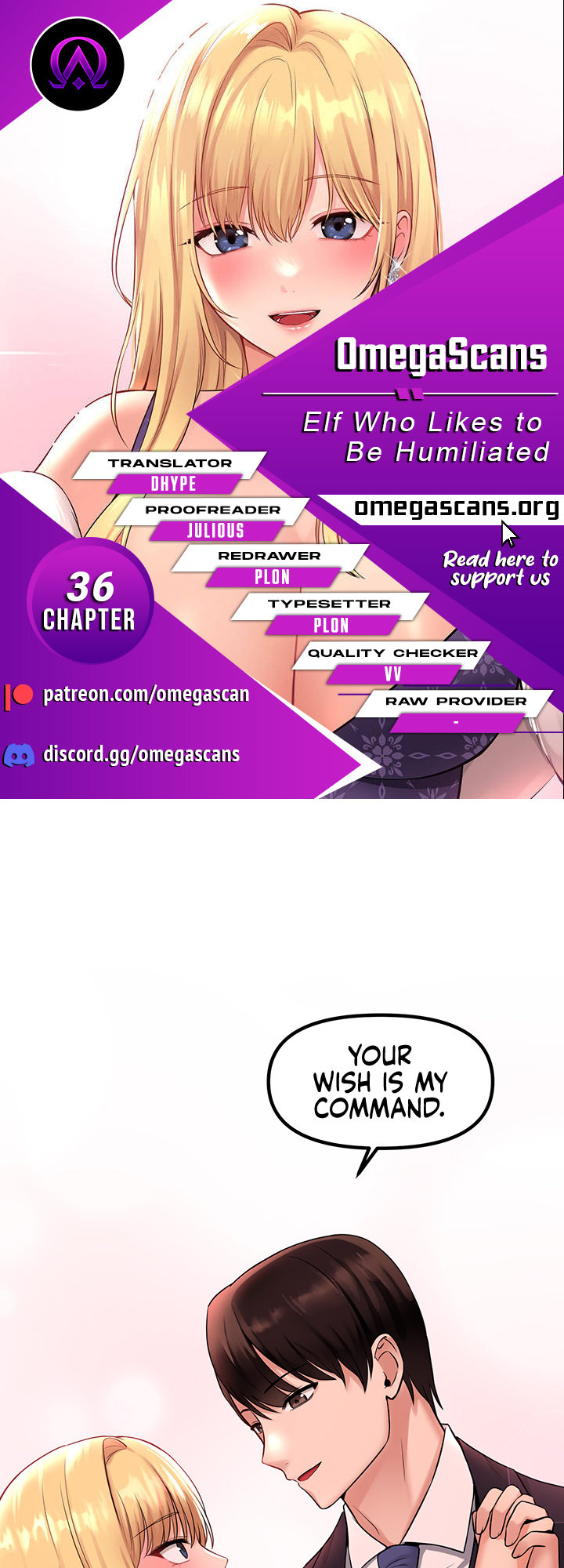 18+ Elf Who Likes To Be Humiliated Chapter 36 page 1