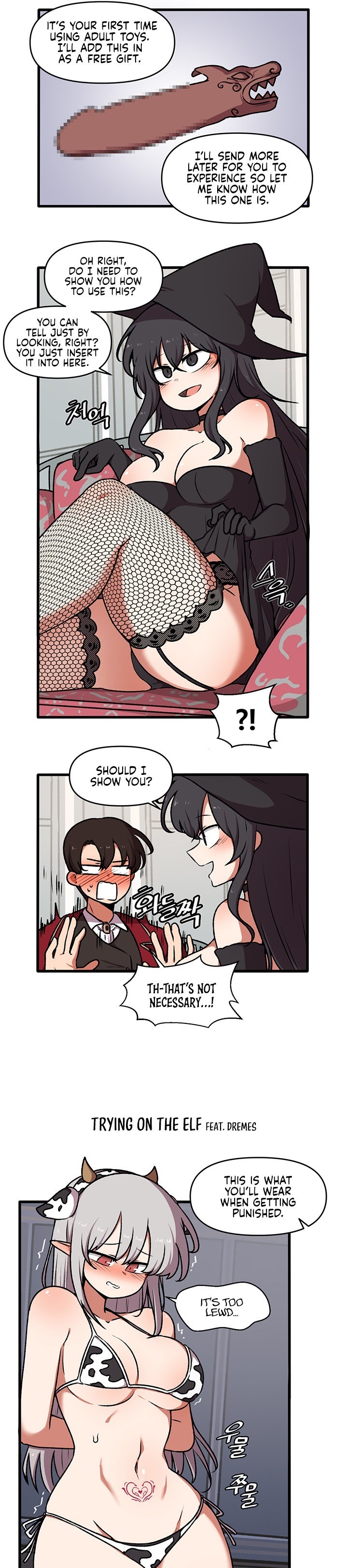 18+ Elf Who Likes To Be Humiliated Chapter 45 page 33