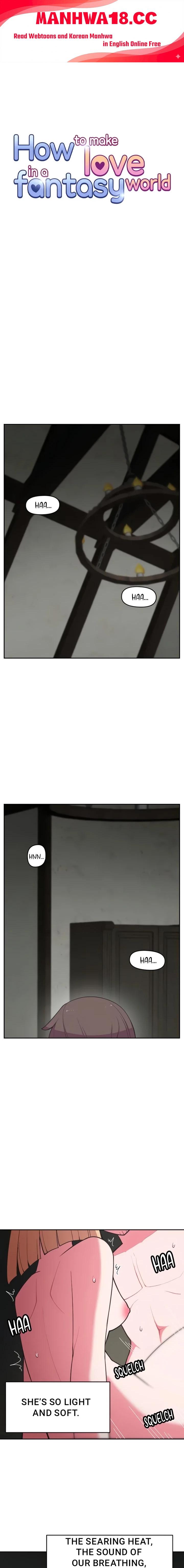18+ How to Make Love in a Fantasy World Chapter 18 page 1