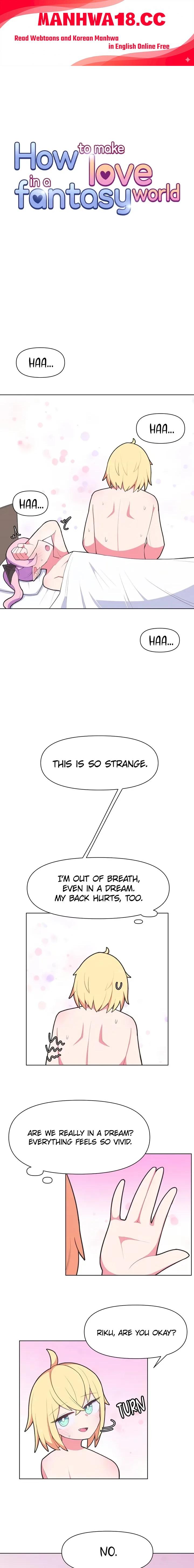 18+ How to Make Love in a Fantasy World Chapter 28 page 1