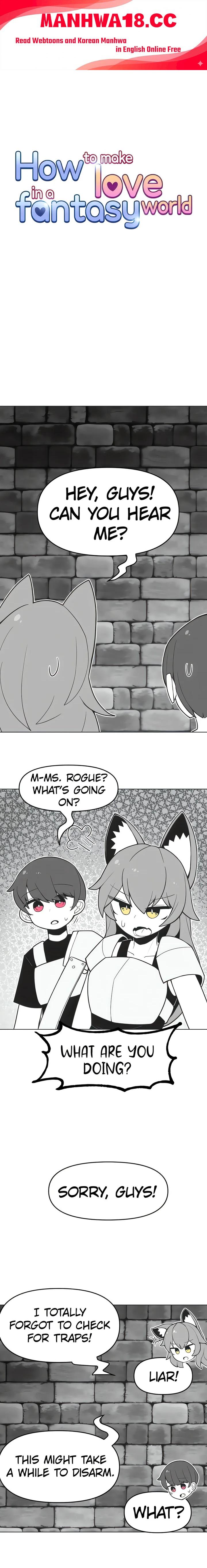 18+ How to Make Love in a Fantasy World Chapter 5 page 1