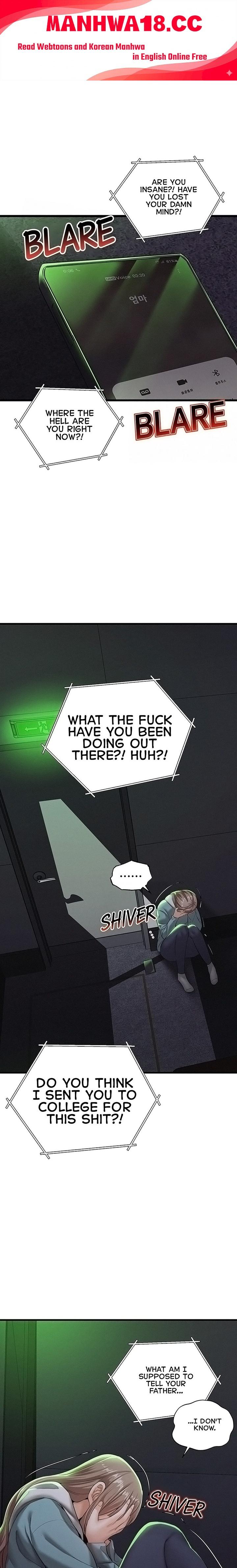 18+ I Possessed the Body of a Delinquent Girl Chapter 8 page 1