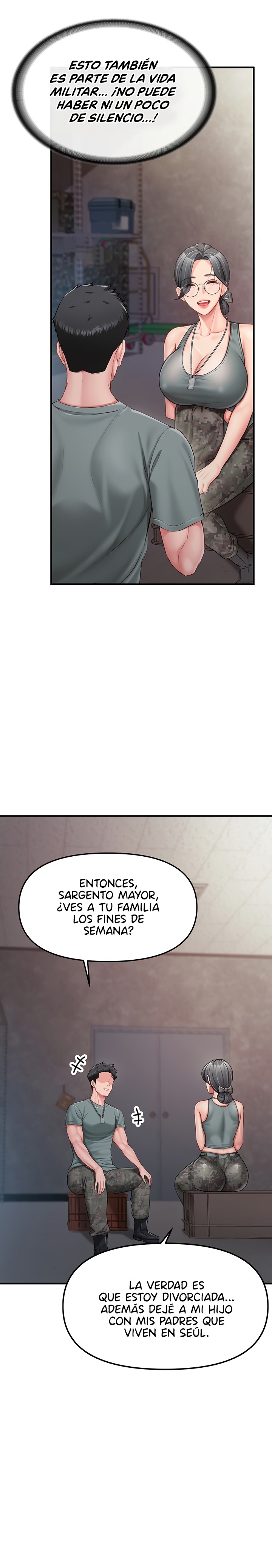 18+ I’m the Only Man on the Military Base Raw Chapter 8 page 18