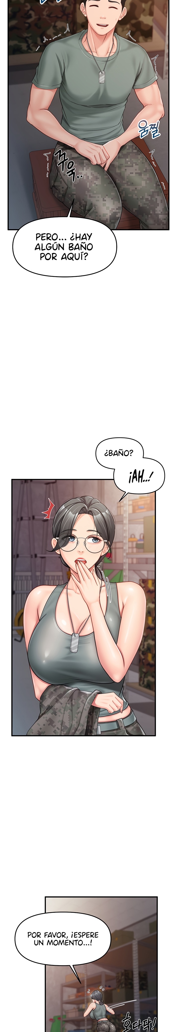 18+ I’m the Only Man on the Military Base Raw Chapter 8 page 22