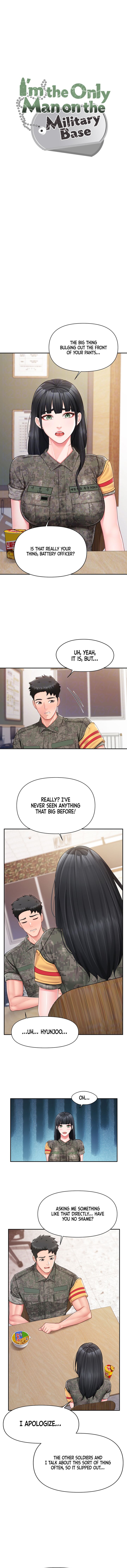 18+ I’m the Only Man on the Military Base Chapter 21 page 4