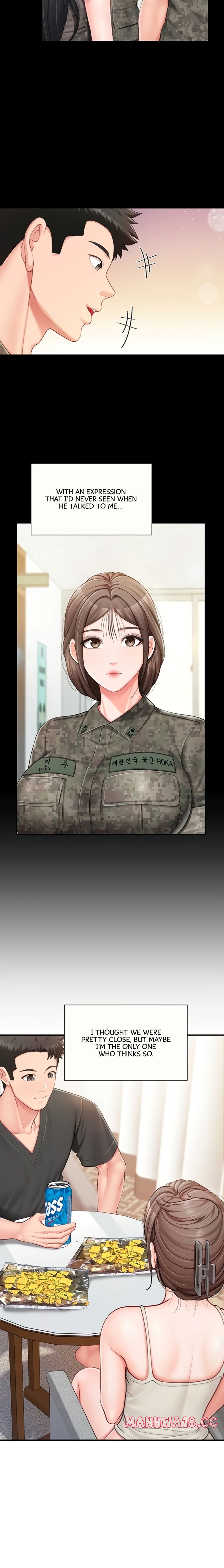 18+ I’m the Only Man on the Military Base Chapter 35 page 12